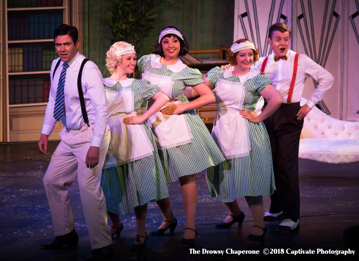 Elods presents 'The Drowsy Chaperone' April 2018- production photos