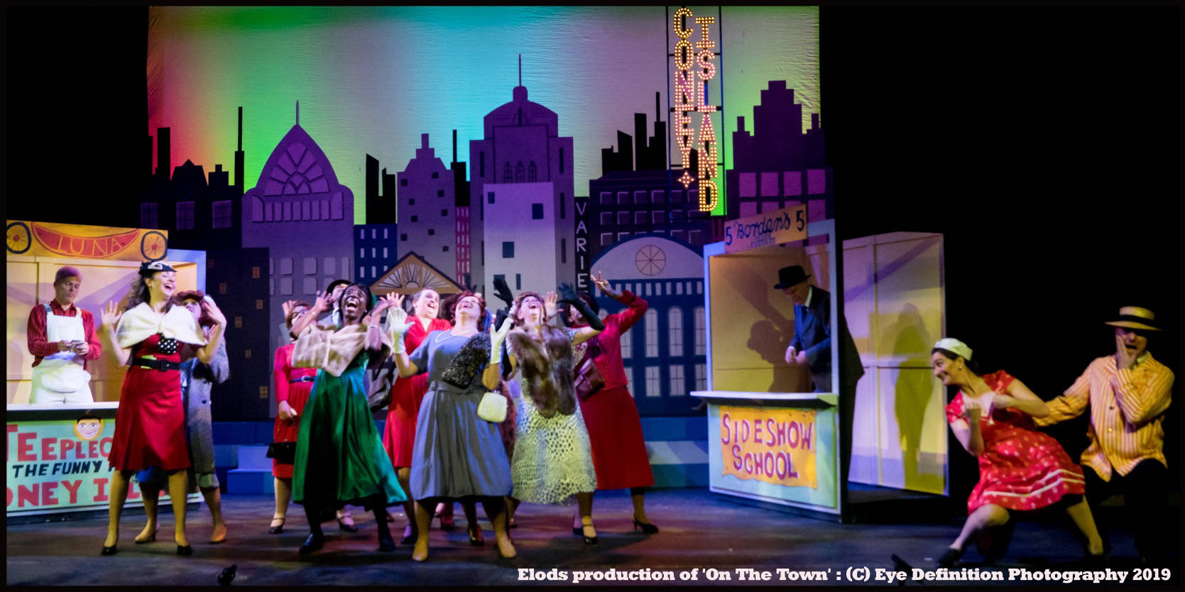 Elods presents 'On The Town' May 2019 -Production photo