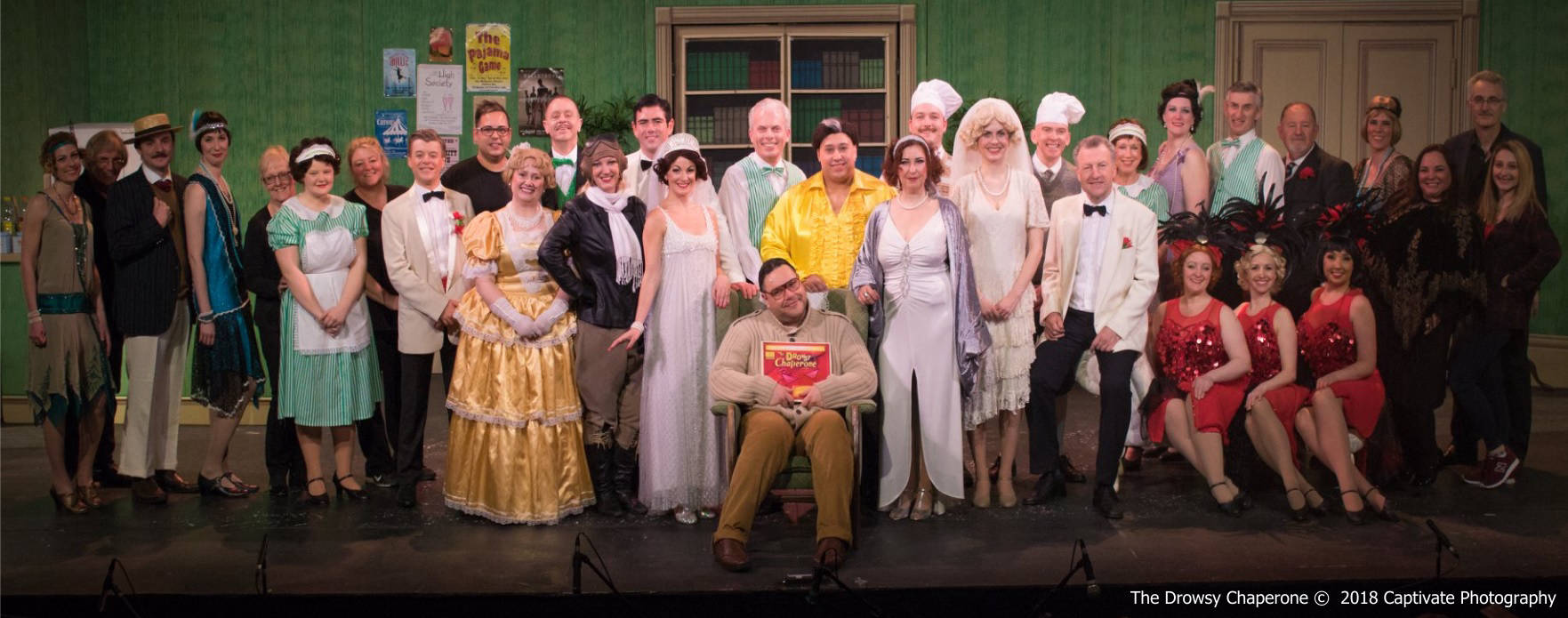 Elods presents 'The Drowsy Chaperone' April 2018- production photos