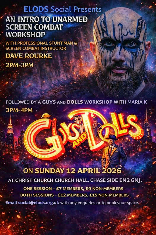 Elods Workshops 12th April 2026